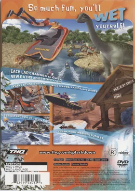 Splashdown - Rides Gone Wild box cover back